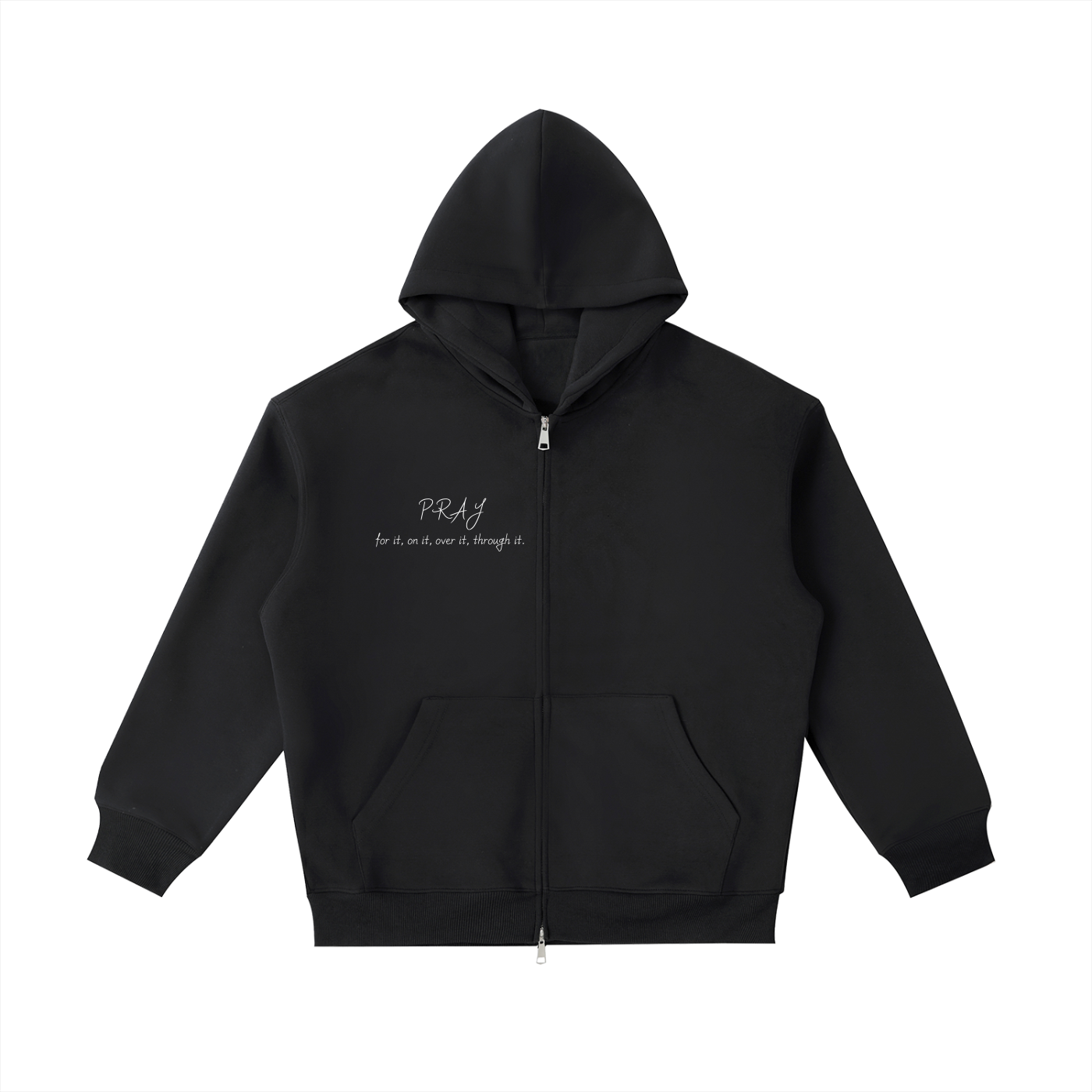 Pray Zip Up Hoodie